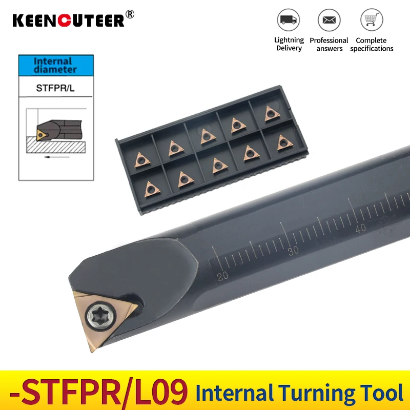 1шт S08K-STFPR09 S10K-STFPR09 S12M-STFPR09 Держатель внутреннего токарного инструмента TPGH Твердосплавные вставки Токарный станок Набор режущих инструментов с ЧПУ обработка металла инструменты
1шт S08K-STFPR09 S10K-STFPR09 S12M-STFPR09 Держатель внутреннего токарного инструмента TPGH Твердосплавные вставки Токарный станок Набор режущих инструментов с ЧПУ обработка металла инструменты