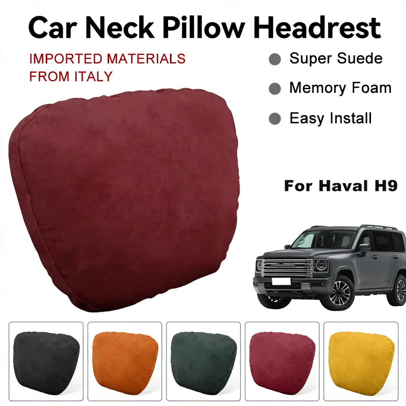 Italy Suede Car Neck Rest Pillow For Haval H9 Seat Head Neck Support Cushion Auto Interior Accessories
Italy Suede Car Neck Rest Pillow For Haval H9 Seat Head Neck Support Cushion Auto Interior Accessories