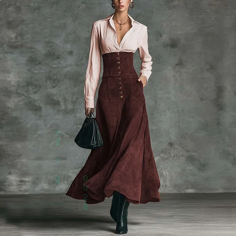 High Waist Blouse Shirt Top A Line Skirt Set Women Spring Summer Matching Set Slim Fit Dress Jumpsuit Playsuit
High Waist Blouse Shirt Top A Line Skirt Set Women Spring Summer Matching Set Slim Fit Dress Jumpsuit Playsuit