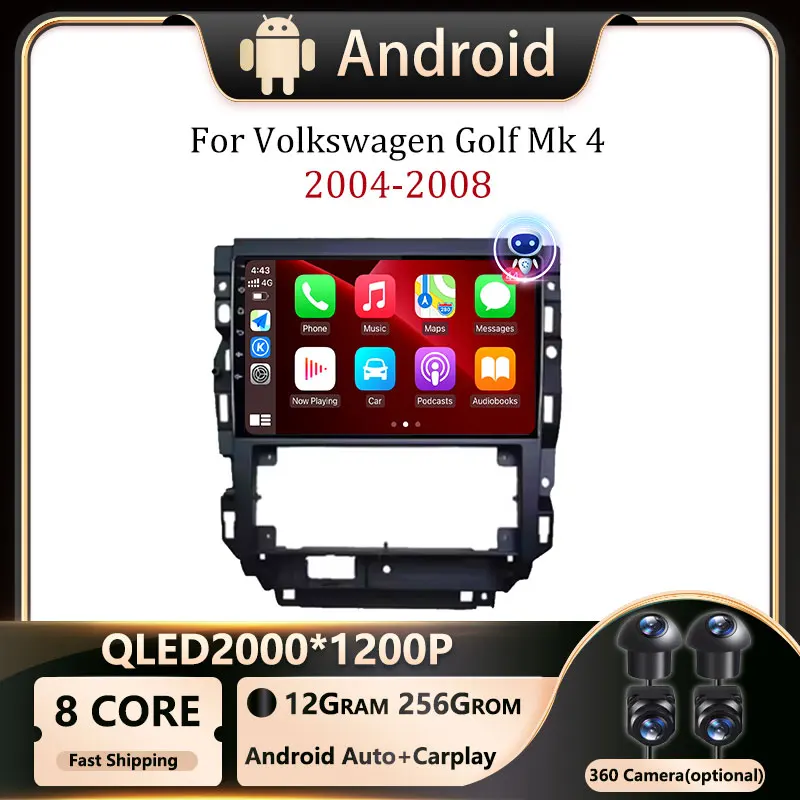 9-дюймовый ОС Android для Volkswagen Golf Mk 4 2004-2008, автомобильный мультимедийный видеоплеер, радио-навигация, стерео GPS DSP 2 din WIFI 4G
9-дюймовый ОС Android для Volkswagen Golf Mk 4 2004-2008, автомобильный мультимедийный видеоплеер, радио-навигация, стерео GPS DSP 2 din WIFI 4G