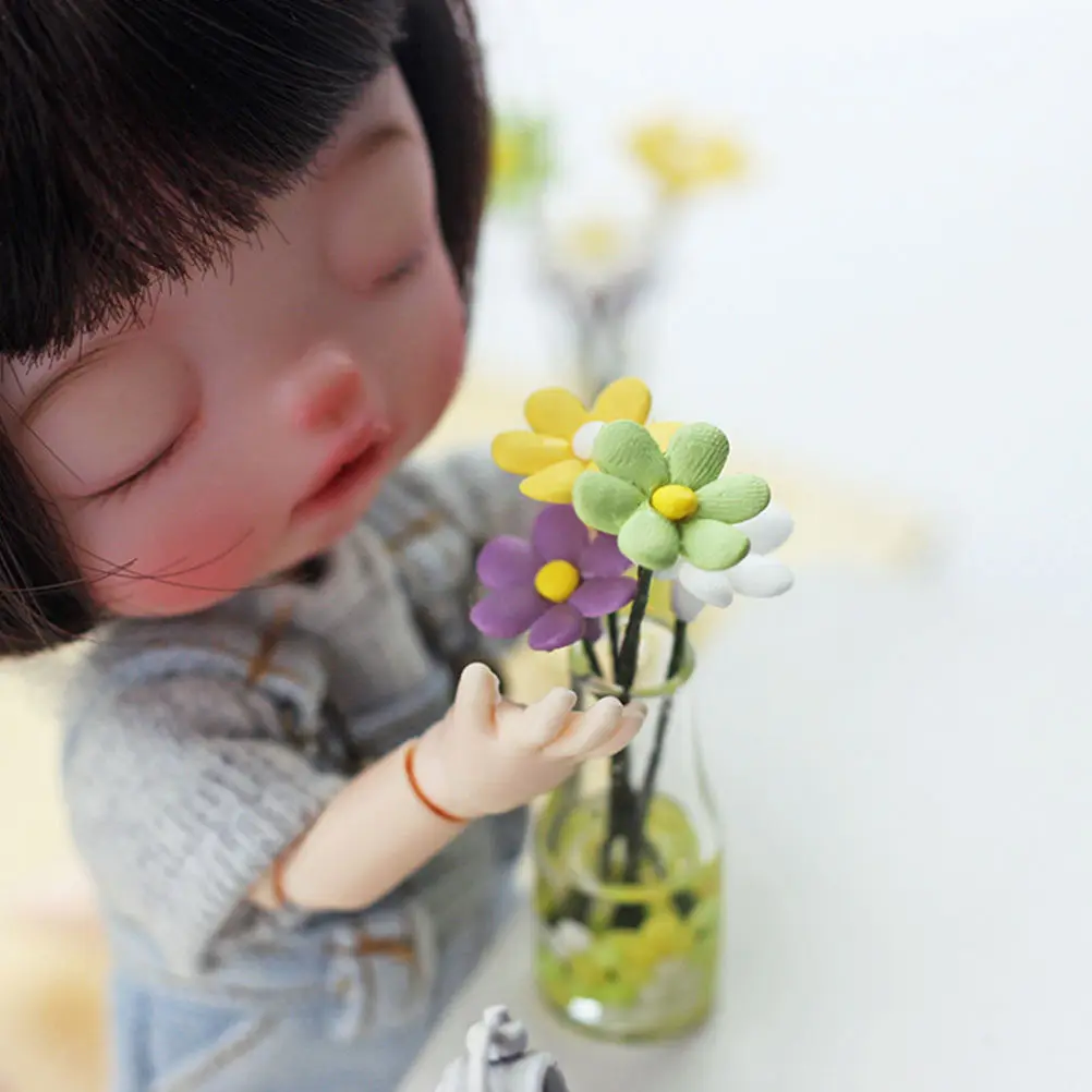 2Pcs Mini Flower Arrangement Pots Small Daisy Smooth Finish Exquisite Craftsmanship Home Decor Micro Scene Accessory Gift
2Pcs Mini Flower Arrangement Pots Small Daisy Smooth Finish Exquisite Craftsmanship Home Decor Micro Scene Accessory Gift