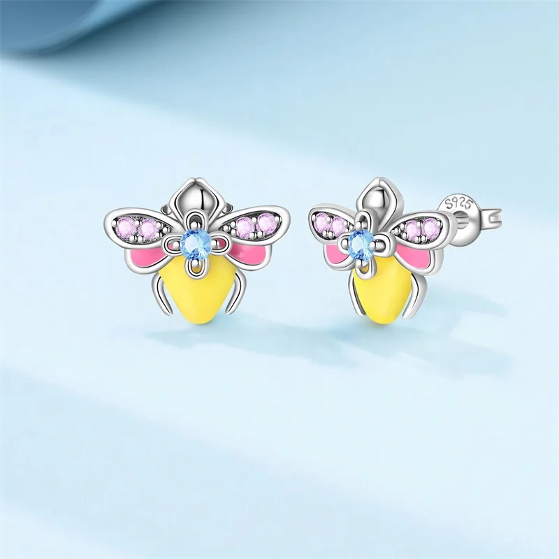 2026 Popular 925 Sterling Silver Firefly Earrings For Women Girls Brilliant Original Fine Birthday Graduation Jewelry Gifts
2026 Popular 925 Sterling Silver Firefly Earrings For Women Girls Brilliant Original Fine Birthday Graduation Jewelry Gifts