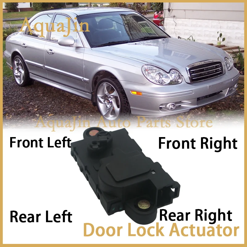 Front Rear Left Right Door Lock Actuator For Hyundai Sonata EF Sonica 1999~2005 95735-38000 95755-38000 95756-3800 95736-38000
Front Rear Left Right Door Lock Actuator For Hyundai Sonata EF Sonica 1999~2005 95735-38000 95755-38000 95756-3800 95736-38000