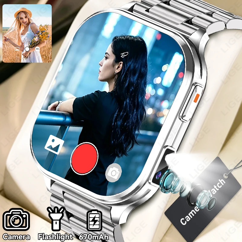 Men 2026 New Photos Record Video Smart Watch Health Monitor Waterproof BT Call Recording Sports Fitness Camera Smart Watch Women
Men 2026 New Photos Record Video Smart Watch Health Monitor Waterproof BT Call Recording Sports Fitness Camera Smart Watch Women