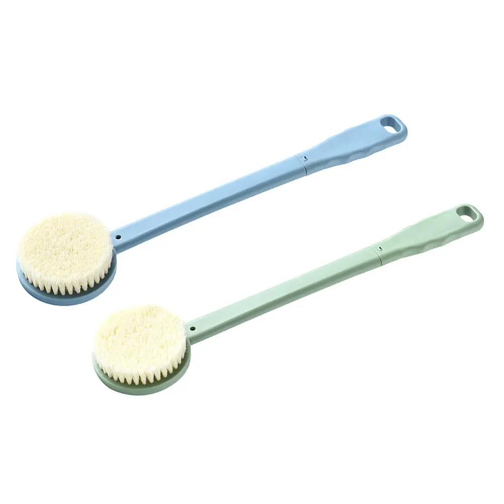 2Pcs Comfortable Touch Skin Bathing Brushes Long Handle Exfoliating Body Relaxation Scrubbers Double-Sided Exfoliating
2Pcs Comfortable Touch Skin Bathing Brushes Long Handle Exfoliating Body Relaxation Scrubbers Double-Sided Exfoliating