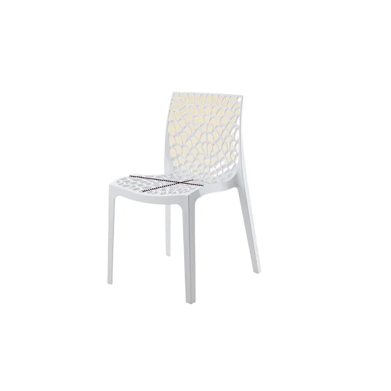 Transparent acrylic hollow dining chair Simple Internet celebrity modern chair
Transparent acrylic hollow dining chair Simple Internet celebrity modern chair