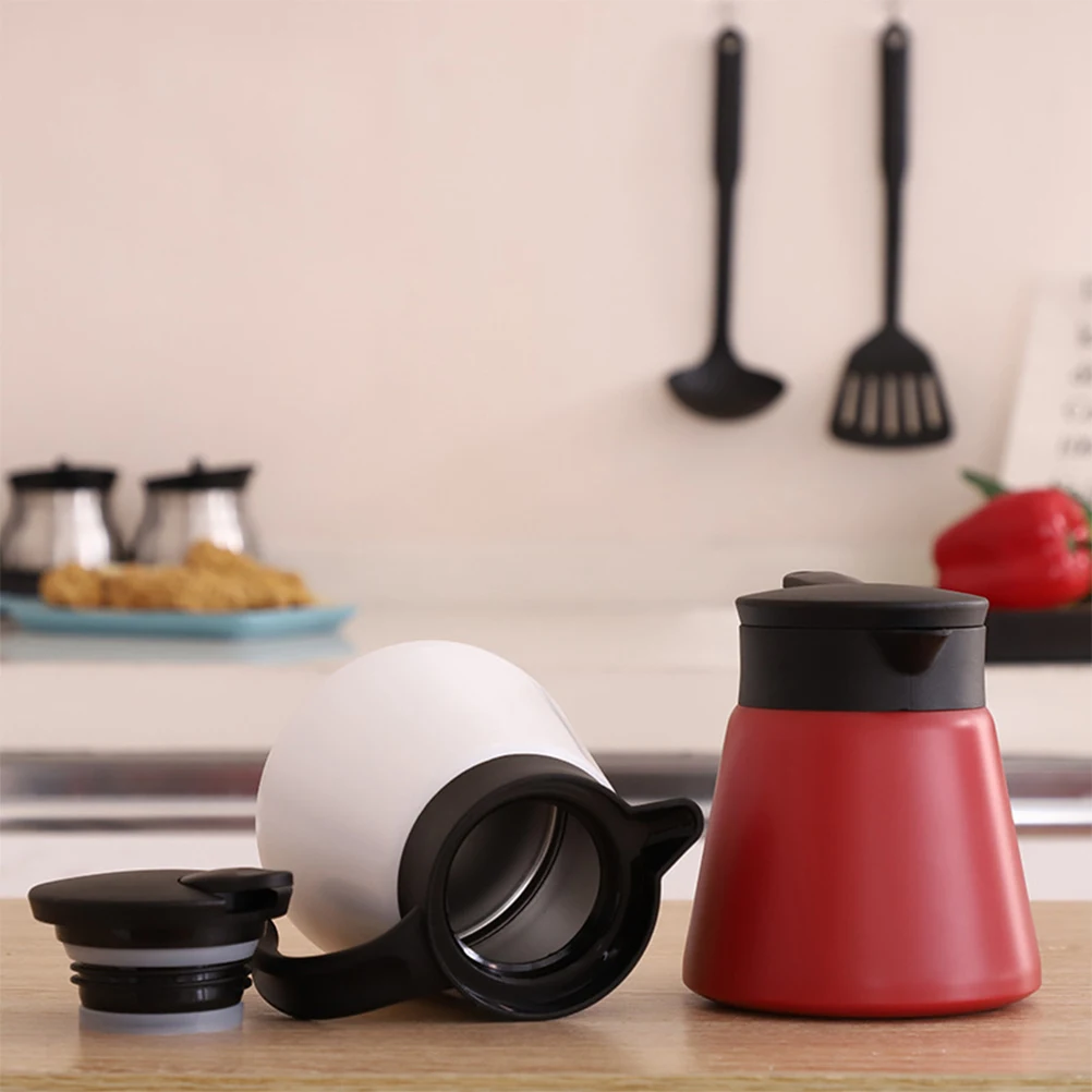 Thermal Bottle Stainless Steel Insulation Jug Double Walled Vacuum Black 304 Steel Kitchen Bar Travel Home Office Anti Leak
Thermal Bottle Stainless Steel Insulation Jug Double Walled Vacuum Black 304 Steel Kitchen Bar Travel Home Office Anti Leak