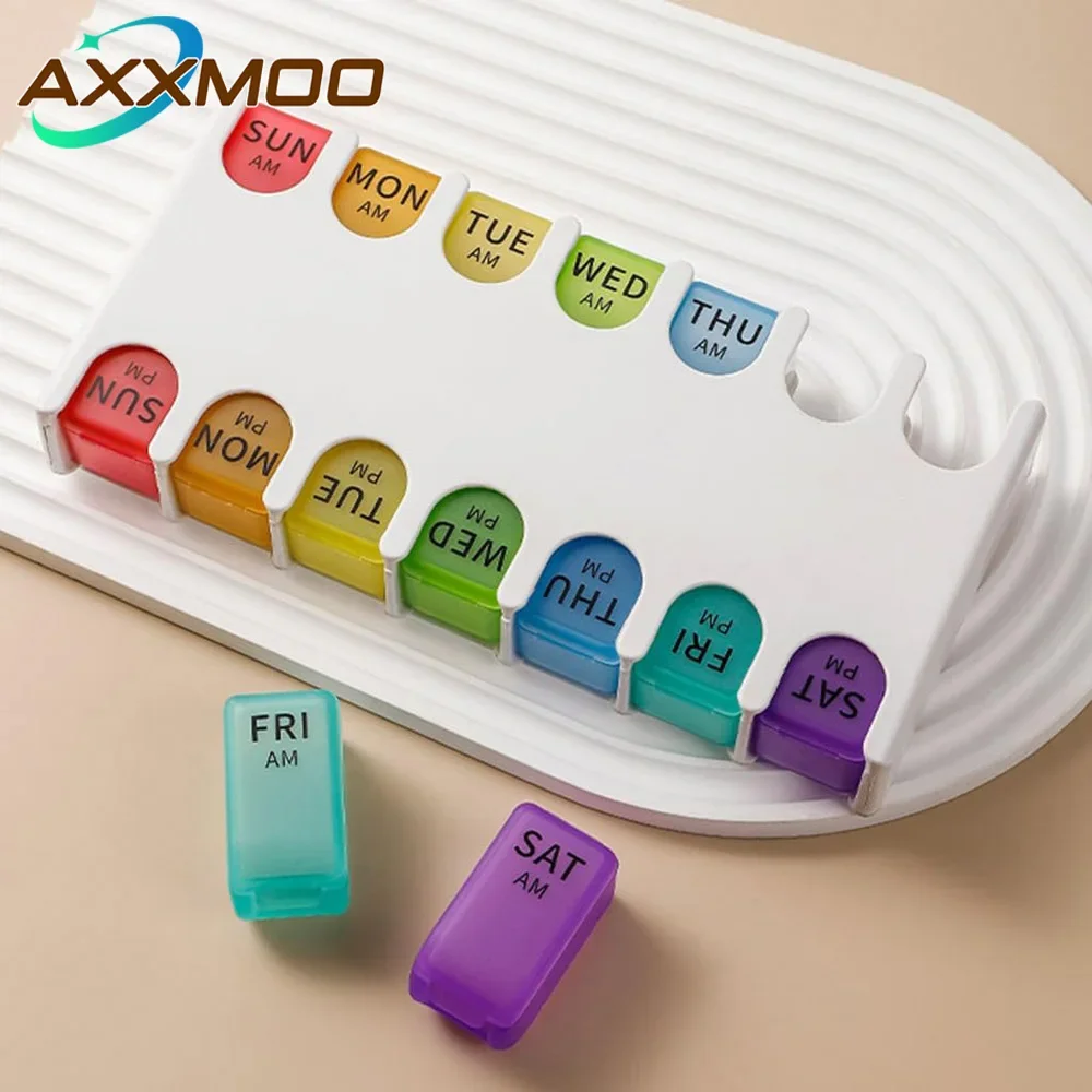 1PCS Weekly Premuim Portable Travel 7 Days 7 Grids Pill Box Cases Container Organizer Storage for Vitamin Medicine Fish Oils
1PCS Weekly Premuim Portable Travel 7 Days 7 Grids Pill Box Cases Container Organizer Storage for Vitamin Medicine Fish Oils