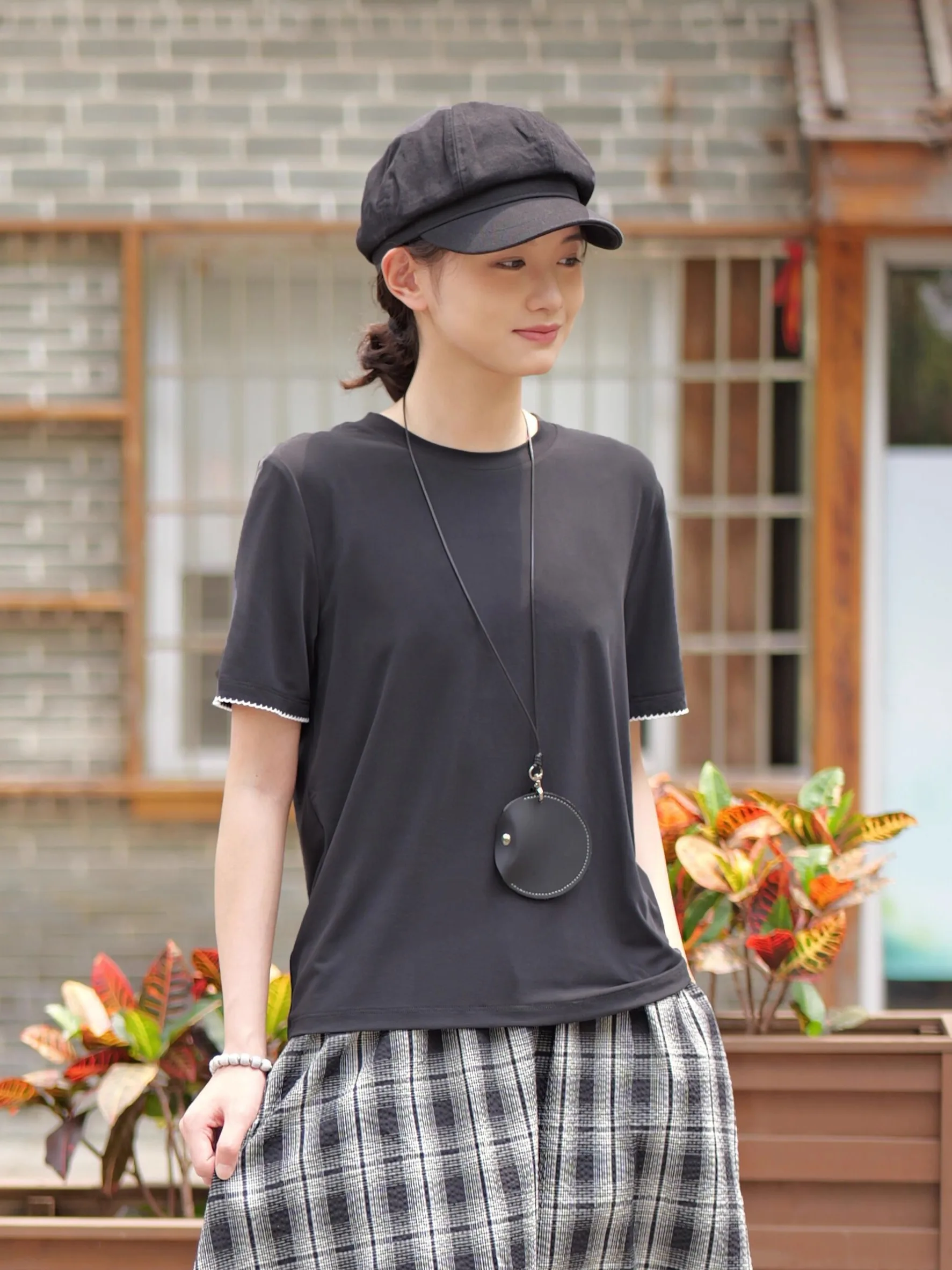 Футболка женская theLAN Summer 2025, универсальная, простая, однотонная, хлопковая, в стиле ретро, с круглым вырезом
Футболка женская theLAN Summer 2025, универсальная, простая, однотонная, хлопковая, в стиле ретро, с круглым вырезом