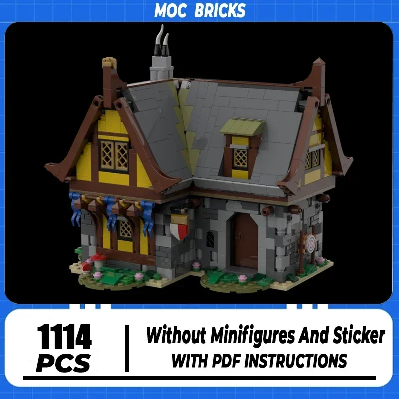 Moc Building Block Medieval Tavern and Inn Model Technology Brick DIY Assembly Modular City Street View Toy For Kid Child Gift
Moc Building Block Medieval Tavern and Inn Model Technology Brick DIY Assembly Modular City Street View Toy For Kid Child Gift