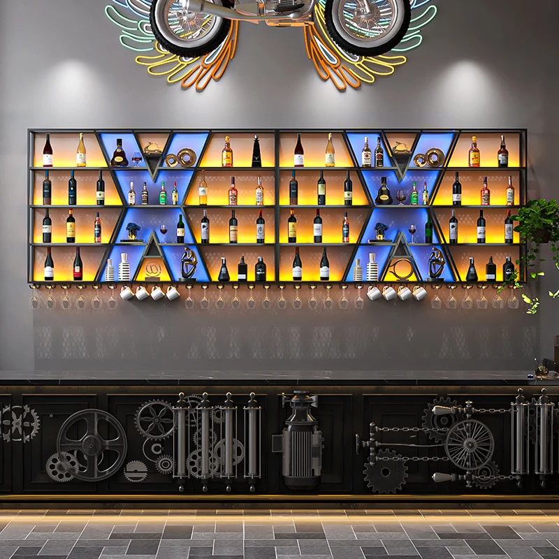 Standing Design Wine Cabinet Minimalist European Aesthetic Vintage Wine Cabinet Standing Lighted Metal Estante Bar Decoration
Standing Design Wine Cabinet Minimalist European Aesthetic Vintage Wine Cabinet Standing Lighted Metal Estante Bar Decoration