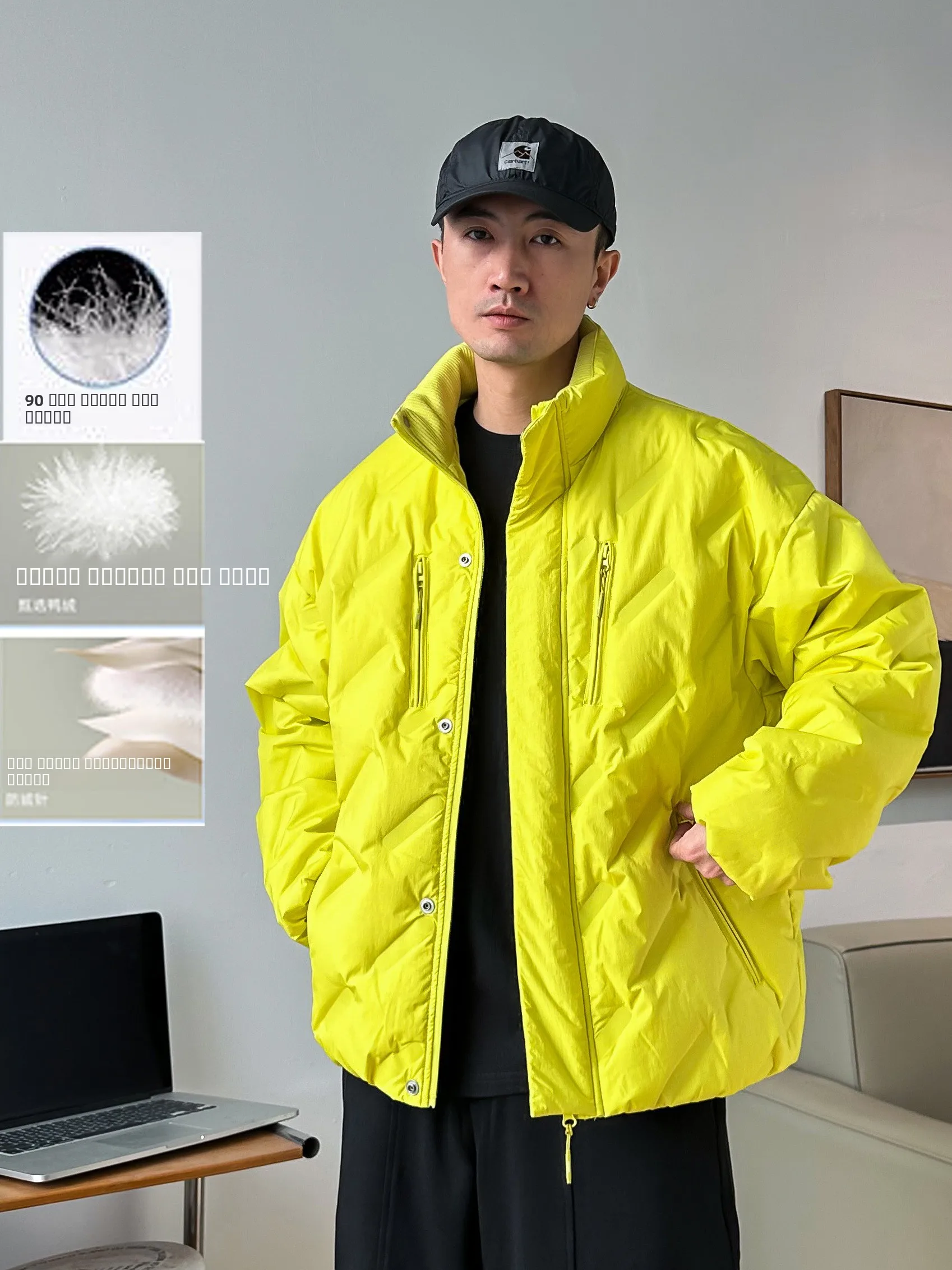 High Quali plus Size Lightweight Stand Collar down Jaet Men Winter New Sle Loose Faionable Outerwear Casual Nylon
High Quali plus Size Lightweight Stand Collar down Jaet Men Winter New Sle Loose Faionable Outerwear Casual Nylon