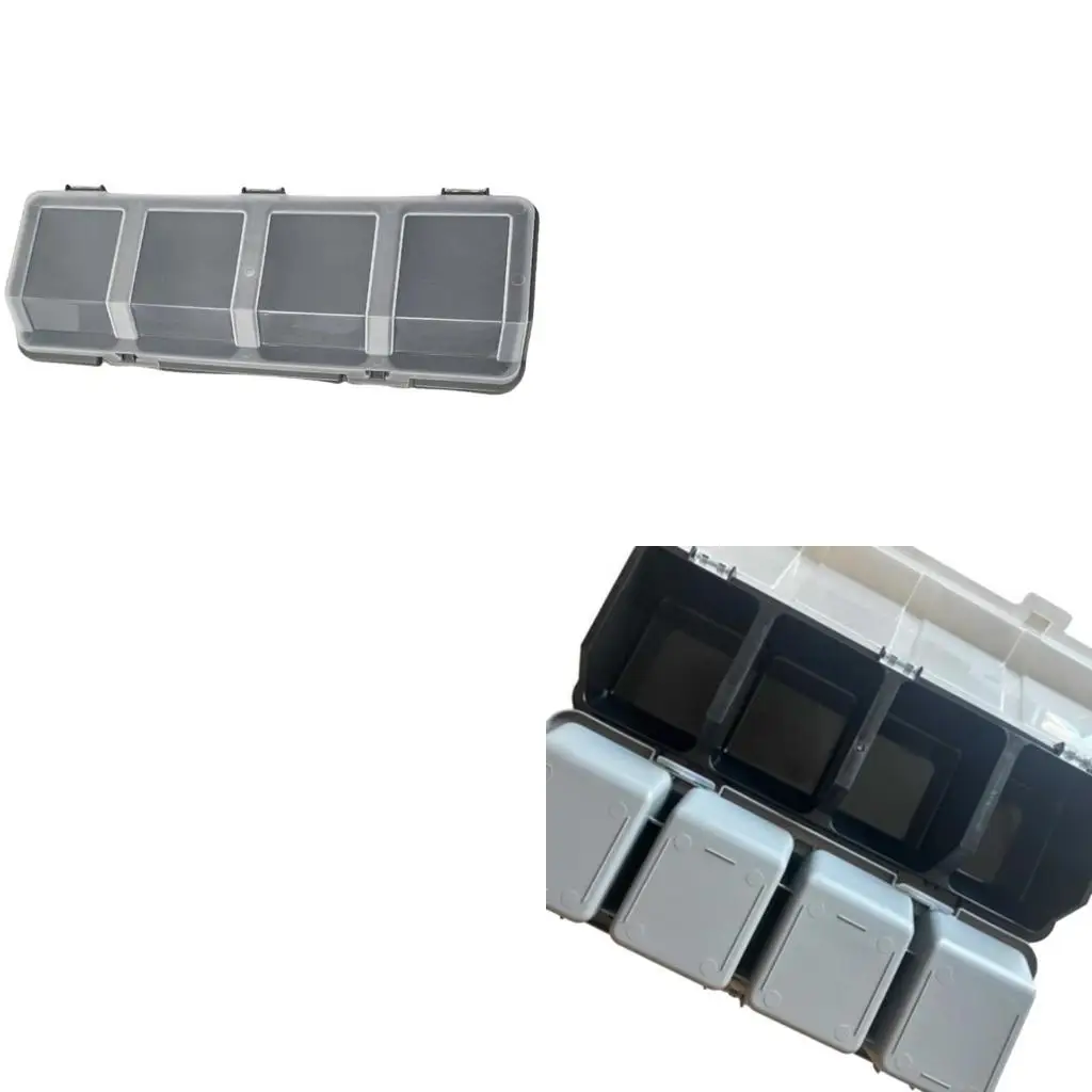 652F Screw Storage Container Box Four Compartment Parts Box Efficient Tool
652F Screw Storage Container Box Four Compartment Parts Box Efficient Tool