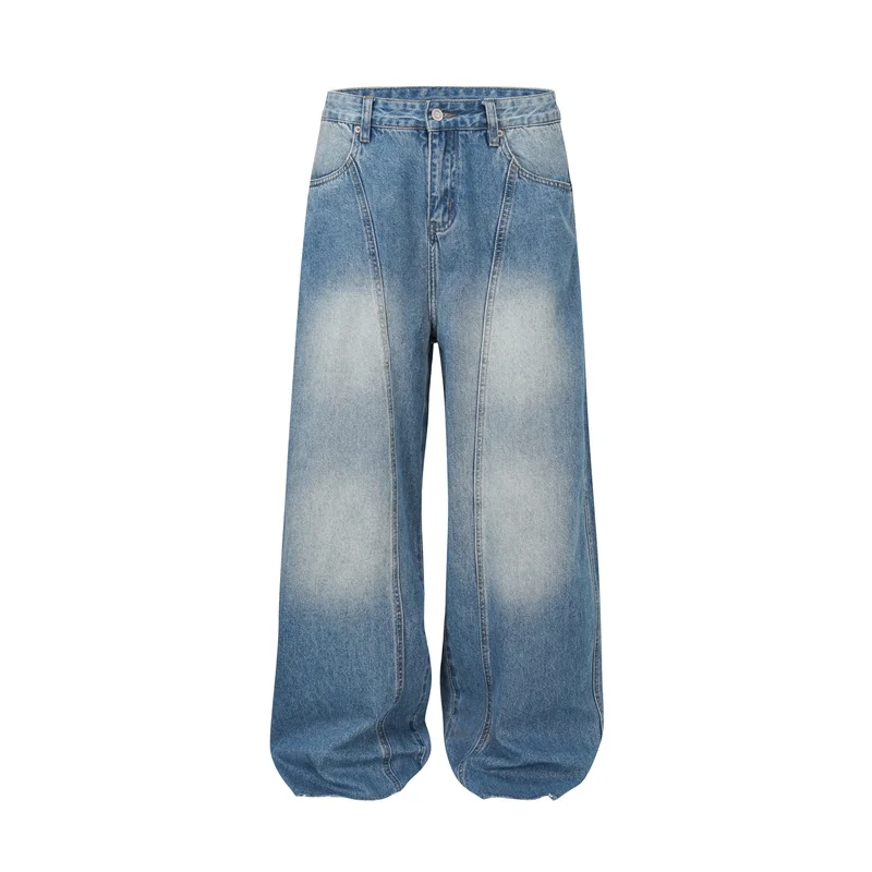 High Street Curved Knife Neutral Jeans Men's and Women's Three-dimensional Cut Casual Pants Retro Deconstructive Pants
High Street Curved Knife Neutral Jeans Men's and Women's Three-dimensional Cut Casual Pants Retro Deconstructive Pants