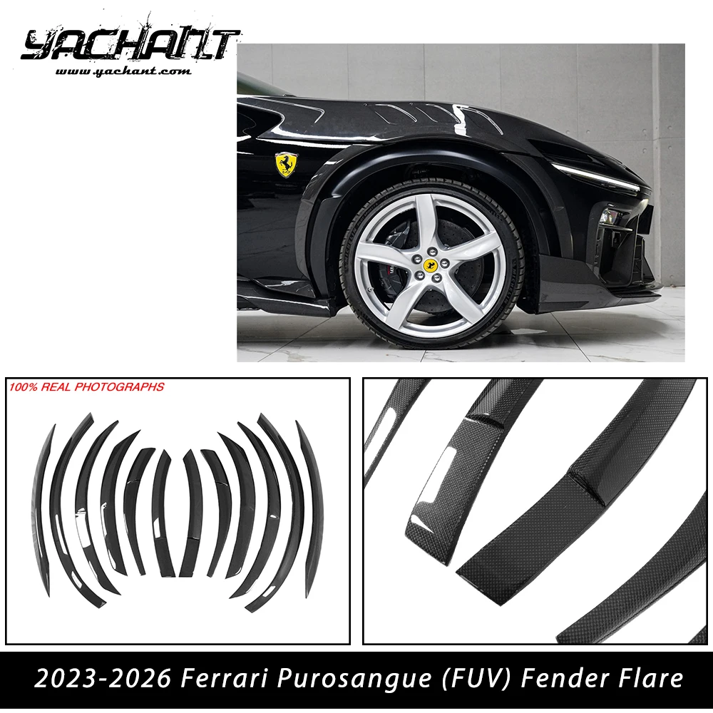 New Arrival CF Carbon Fiber Fender Flare Bodykit Fit For 2023-2026 Ferrari Purosangue FUV Fender Flare Wheel Arch Flare
New Arrival CF Carbon Fiber Fender Flare Bodykit Fit For 2023-2026 Ferrari Purosangue FUV Fender Flare Wheel Arch Flare