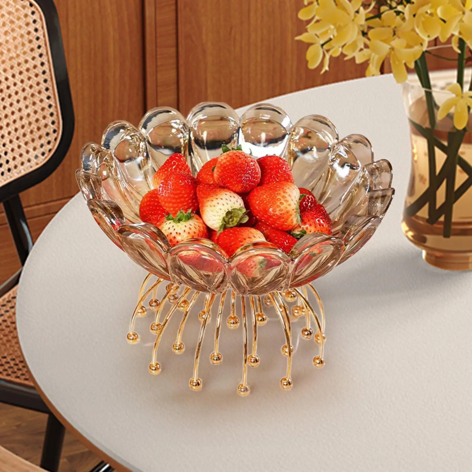 Fruit Plate Food Storage Container Snack Tray for Living Room Veggies Nuts
Fruit Plate Food Storage Container Snack Tray for Living Room Veggies Nuts