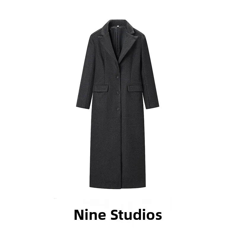 Женское шерстяное пальто NINE ZAR средней длины на одной пуговице, повседневное, в европейском стиле, с длинными рукавами, для ежедневной носки, из полиэфирного волокна
Женское шерстяное пальто NINE ZAR средней длины на одной пуговице, повседневное, в европейском стиле, с длинными рукавами, для ежедневной носки, из полиэфирного волокна
