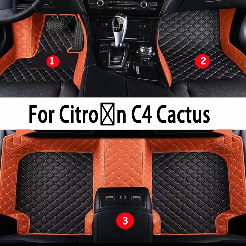 Car Mats Floor For Citroën C4 Cactus 2014~2020 Waterproof Leather Car Mat Fully Set Tapete Automotivo Para Carro Car Accessories
Car Mats Floor For Citroën C4 Cactus 2014~2020 Waterproof Leather Car Mat Fully Set Tapete Automotivo Para Carro Car Accessories