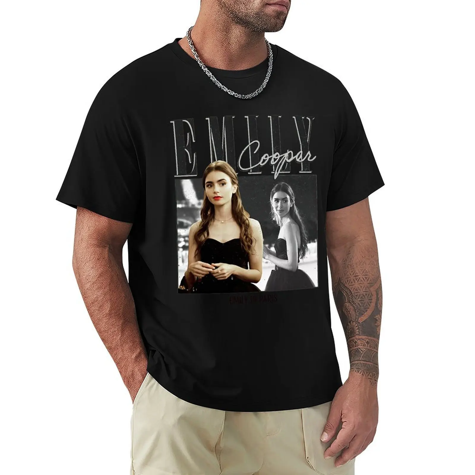 Emily in Paris Emily Cooper T-Shirt affliction shirts for a boy mens designer t shirt
Emily in Paris Emily Cooper T-Shirt affliction shirts for a boy mens designer t shirt