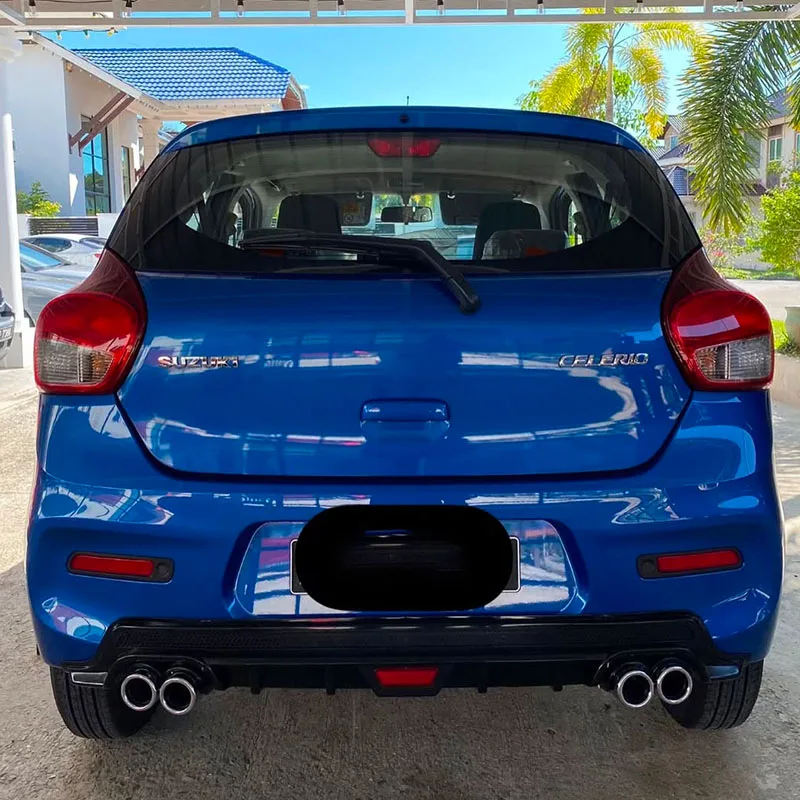 For Suzuki Celerio 2014-2025 Year Rear Bumper Diffuser Lip Splitter Spoiler Exhaust Tailpipe Body Kit Accessories
For Suzuki Celerio 2014-2025 Year Rear Bumper Diffuser Lip Splitter Spoiler Exhaust Tailpipe Body Kit Accessories