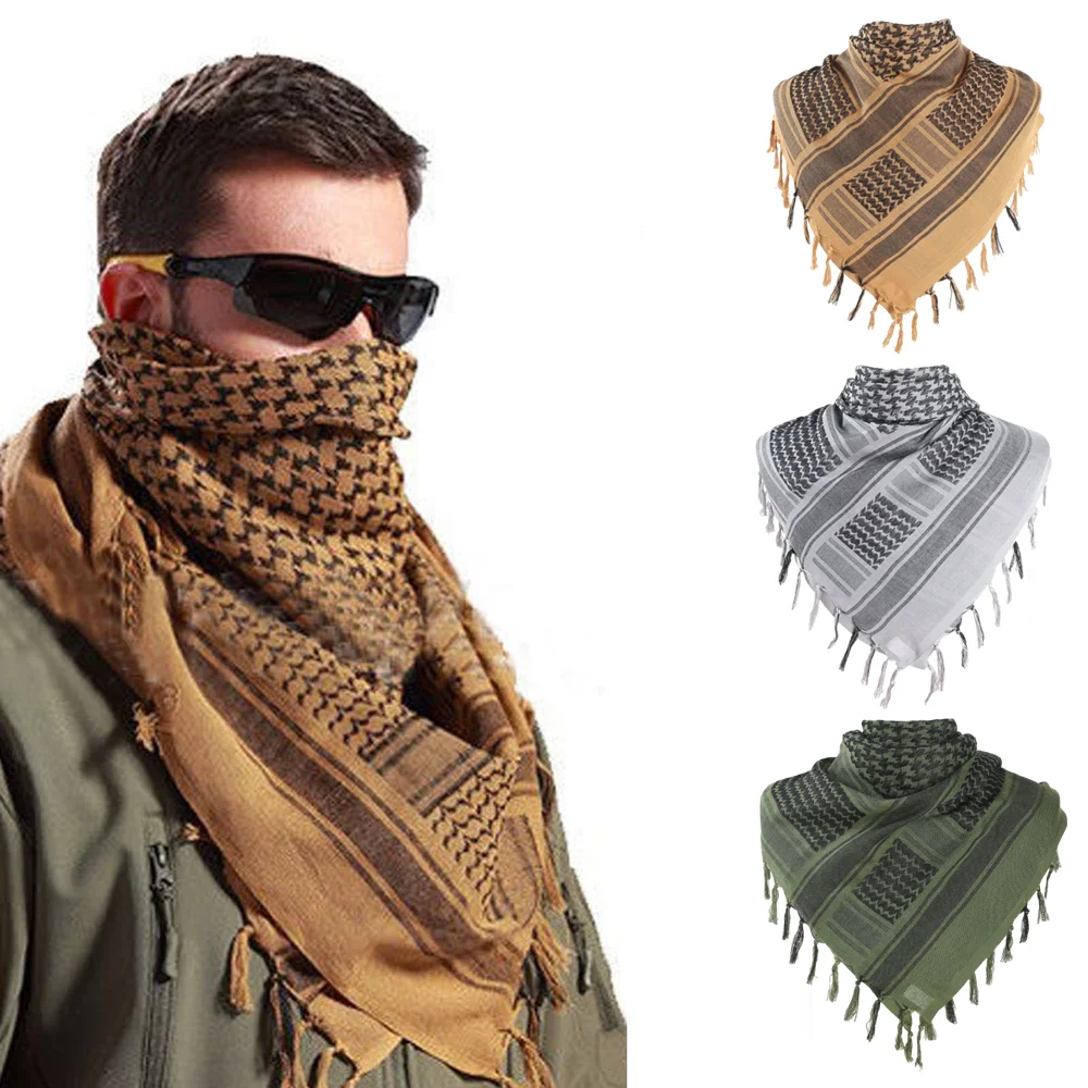 1pc scarf 43"*43" Square Shemagh Tactical Desert Scarf Women and Men's Fashionable Arabic Wrap
1pc scarf 43"*43" Square Shemagh Tactical Desert Scarf Women and Men's Fashionable Arabic Wrap