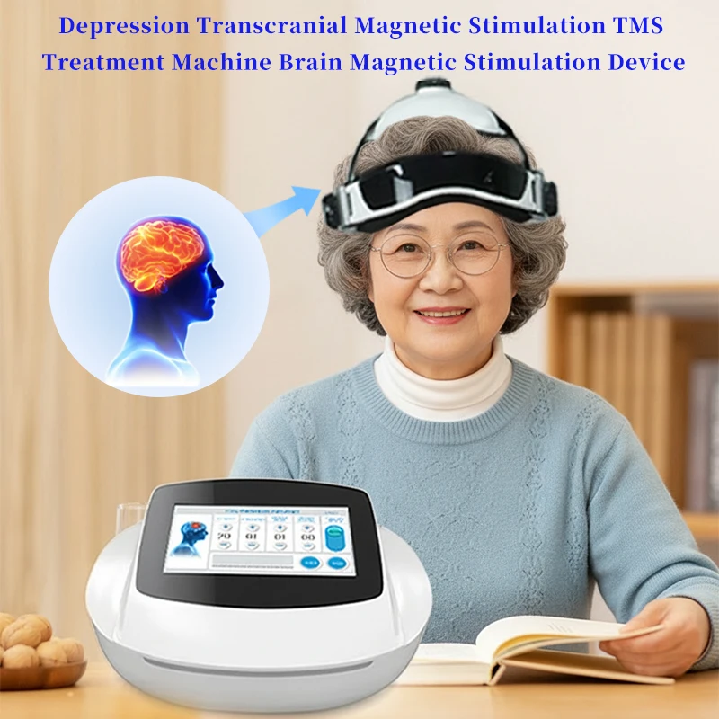 TMS Stimulate Nerve Cells Transcranial Magnetic Stimulator Machine Treatment Parkinson Insomnia Anxiety Depression Insomnia RTMS
TMS Stimulate Nerve Cells Transcranial Magnetic Stimulator Machine Treatment Parkinson Insomnia Anxiety Depression Insomnia RTMS