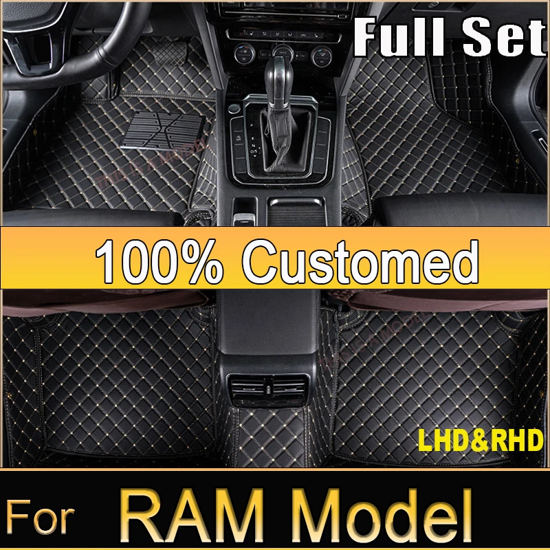 Car Floor Mat For RAM 1500 2018-2019 2500 2011-2018 Custom Carpet Waterproof Alfombrillas Coche Car Accessories
Car Floor Mat For RAM 1500 2018-2019 2500 2011-2018 Custom Carpet Waterproof Alfombrillas Coche Car Accessories