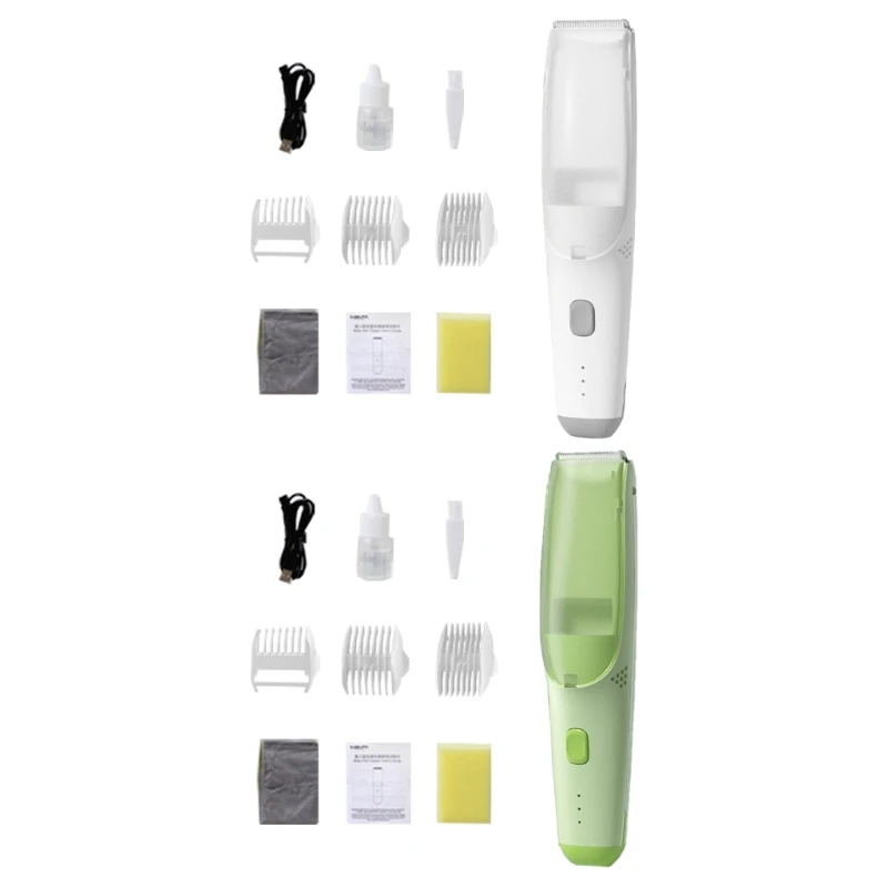 Baby Hair Trimmer Vacuum Hair Trimmer USB Rechargeable Kids Electric Hair Trimmer Cordless Haircut Machine
Baby Hair Trimmer Vacuum Hair Trimmer USB Rechargeable Kids Electric Hair Trimmer Cordless Haircut Machine