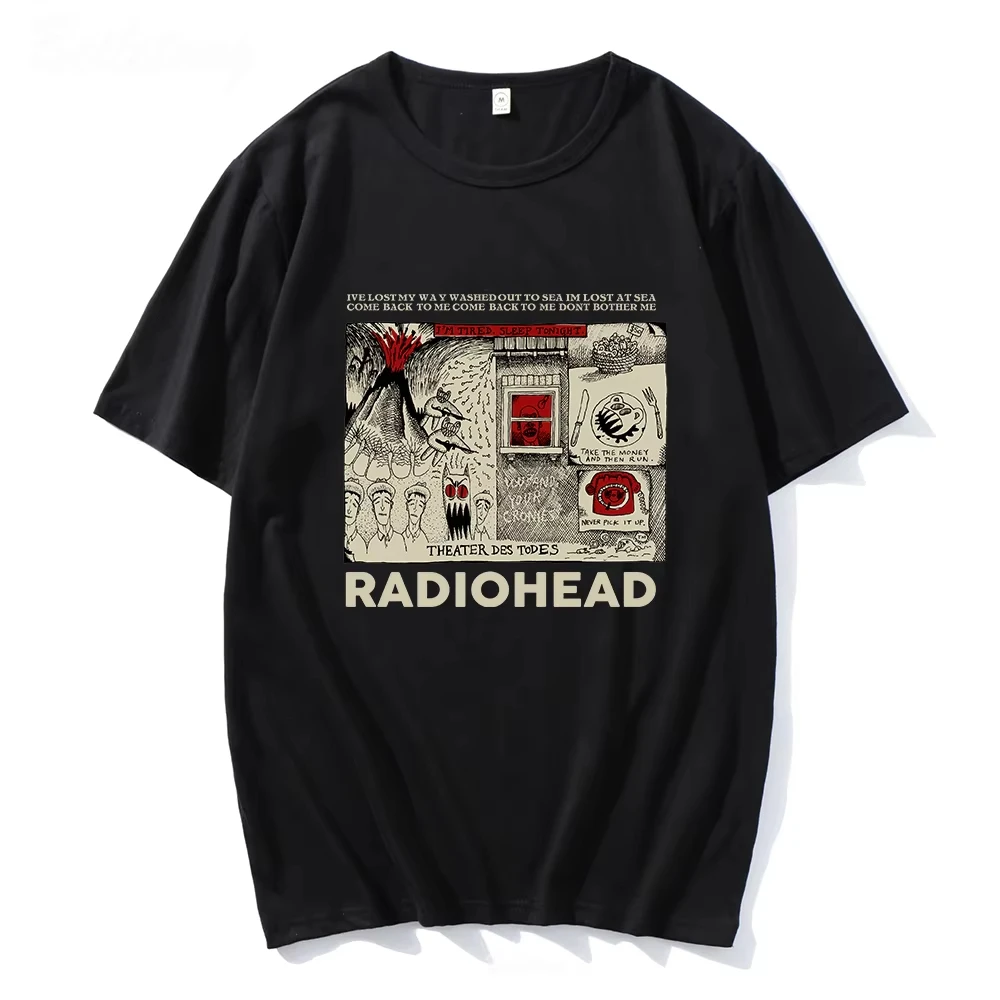 Radiohead футболка винтажная футболка в стиле хип-хоп рок-группы унисекс для любителей музыки забавные принты мужские футболки с короткими рукавами из 100% хлопка в стиле Харадзюку
Radiohead футболка винтажная футболка в стиле хип-хоп рок-группы унисекс для любителей музыки забавные принты мужские футболки с короткими рукавами из 100% хлопка в стиле Харадзюку