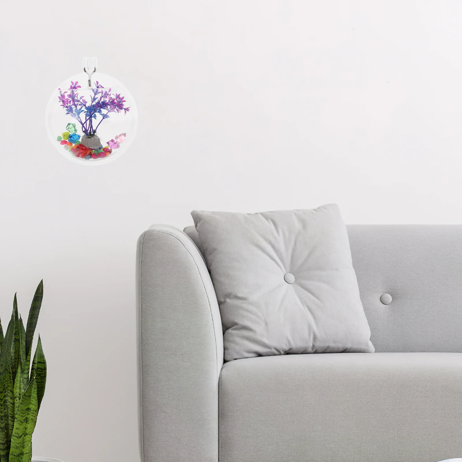 Acrylic Fish Tank 15Cm Diameter Transparent Wall Mounted Hanging Aquarium For Home Decor Space Saving Sturdy Lightweight
Acrylic Fish Tank 15Cm Diameter Transparent Wall Mounted Hanging Aquarium For Home Decor Space Saving Sturdy Lightweight