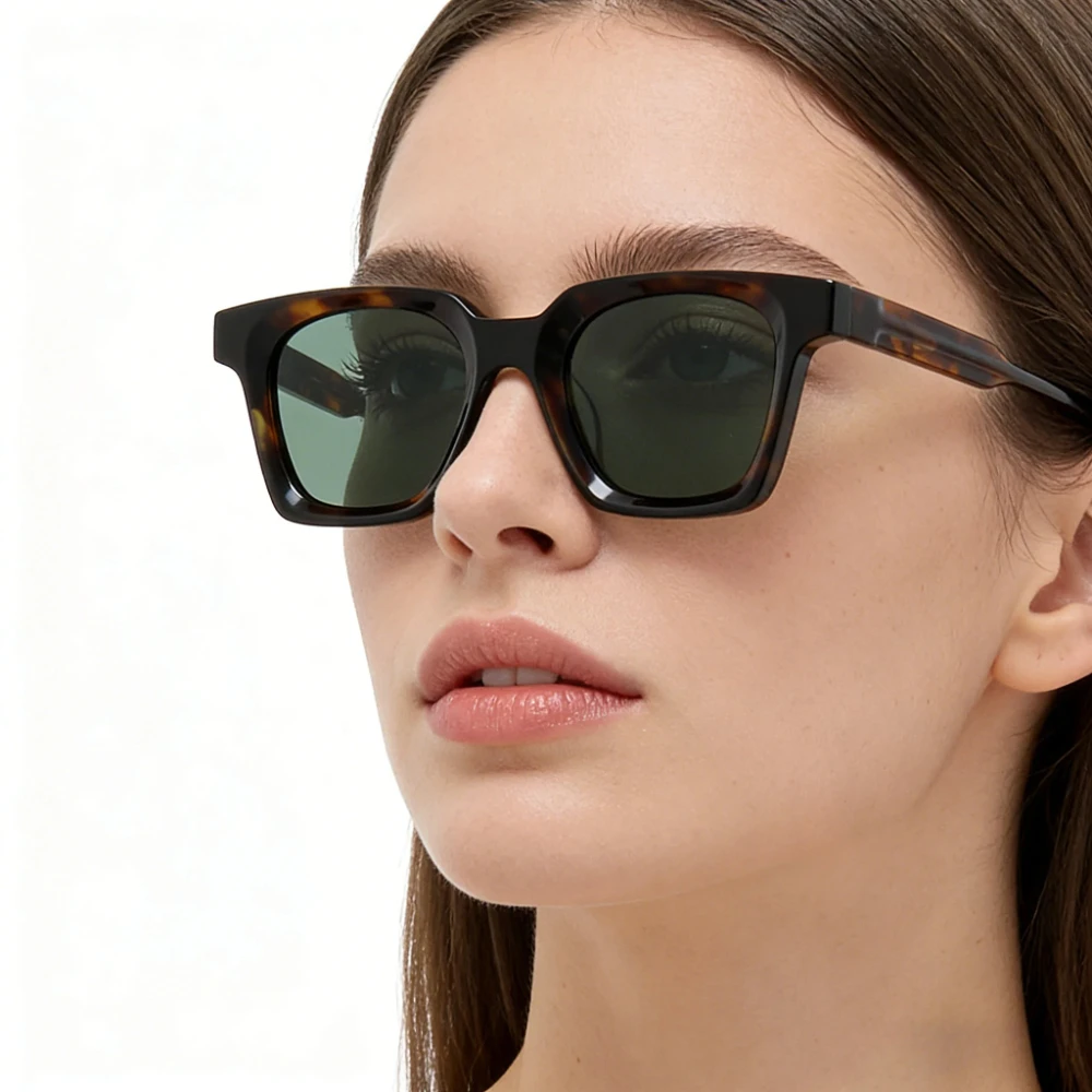 2026 New Trendy Fashion Women's Sunglasses Square Acetate Frame Vintage Eyeglasses Elegant Outdoor Polarized UV400 Sunglasses
2026 New Trendy Fashion Women's Sunglasses Square Acetate Frame Vintage Eyeglasses Elegant Outdoor Polarized UV400 Sunglasses