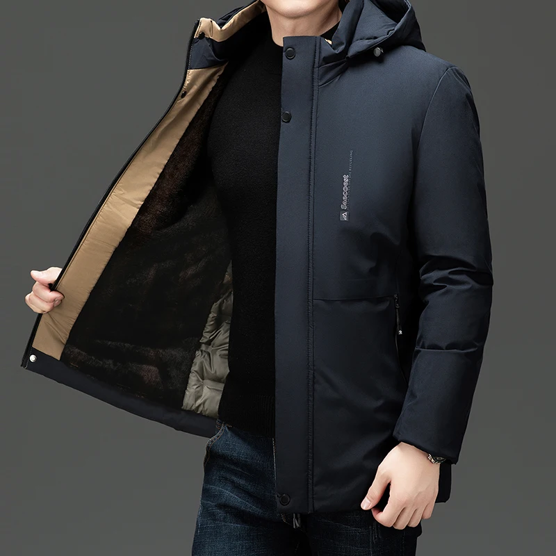 Male Brand Casual Outwear Parkas Winter Men Padded Jacket Fashion Cotton Thermal Windbreaker Hoodies Coats Thick Business Coat
Male Brand Casual Outwear Parkas Winter Men Padded Jacket Fashion Cotton Thermal Windbreaker Hoodies Coats Thick Business Coat