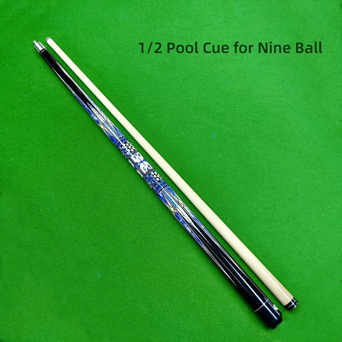 Colorful Pattern American Billiard Cue, Two-piece One-nine Cue, 57-inch 13mm Large Tip Cue
Colorful Pattern American Billiard Cue, Two-piece One-nine Cue, 57-inch 13mm Large Tip Cue