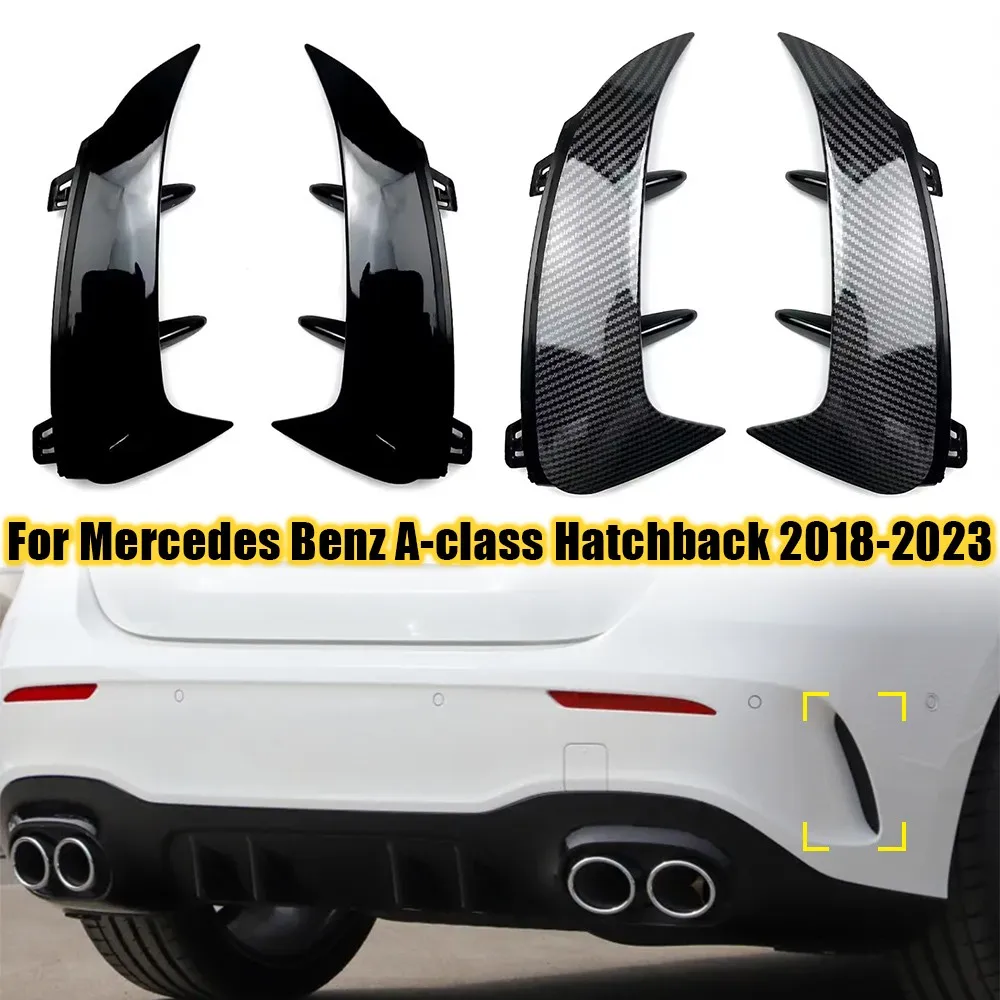 For Mercedes Benz A-class W177 A200 A220 A35 AMG Hatchback 2018-2023 Car Rear Bumper Spoiler Side Canard Air Vent Cover Decor
For Mercedes Benz A-class W177 A200 A220 A35 AMG Hatchback 2018-2023 Car Rear Bumper Spoiler Side Canard Air Vent Cover Decor