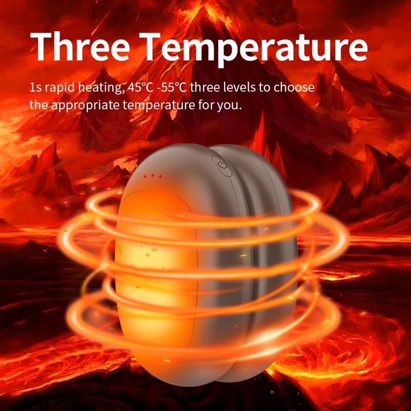 Магнитные электрические грелки для рук, 2 шт., 5000 мАч, большая емкость, портативные USB-грелки для рук для зимы, активного отдыха и кемпинга
Магнитные электрические грелки для рук, 2 шт., 5000 мАч, большая емкость, портативные USB-грелки для рук для зимы, активного отдыха и кемпинга
