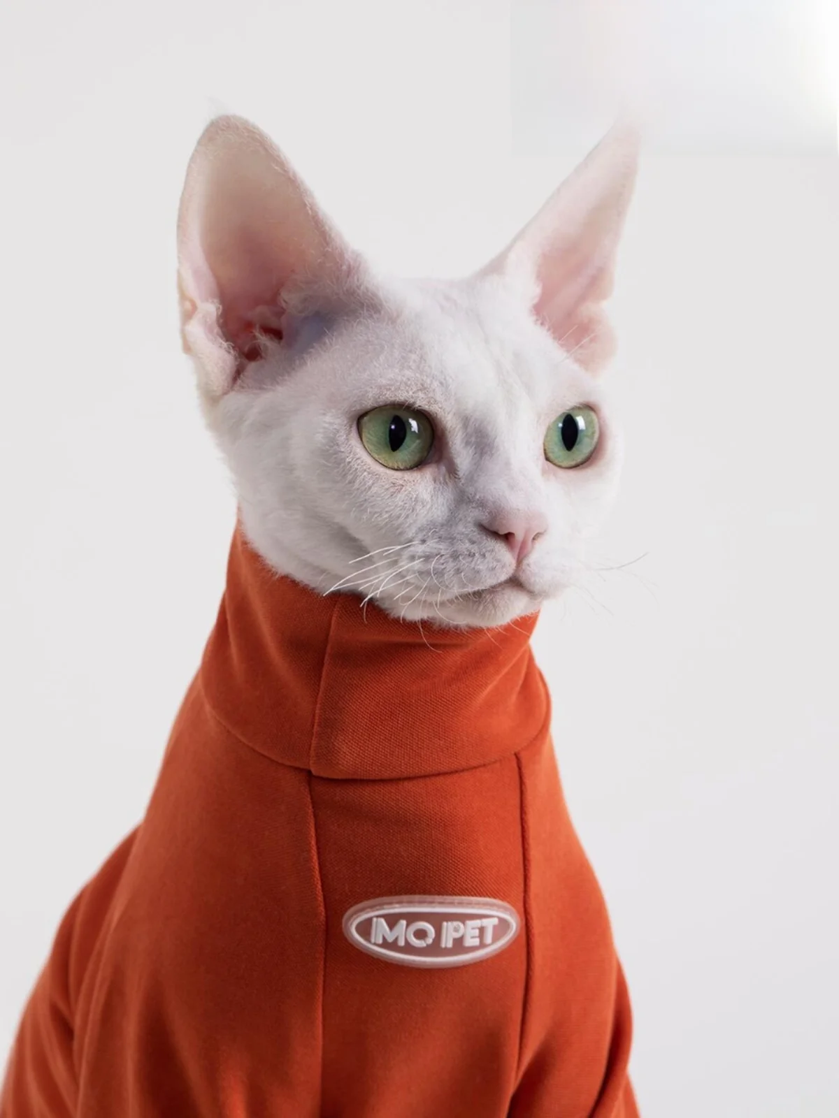 MQPET High Collar Pet T-Shirt Super Elastic Furry Party Clothes Spring Summer Cool Sensation Hairless Devon Rex Clothes
MQPET High Collar Pet T-Shirt Super Elastic Furry Party Clothes Spring Summer Cool Sensation Hairless Devon Rex Clothes