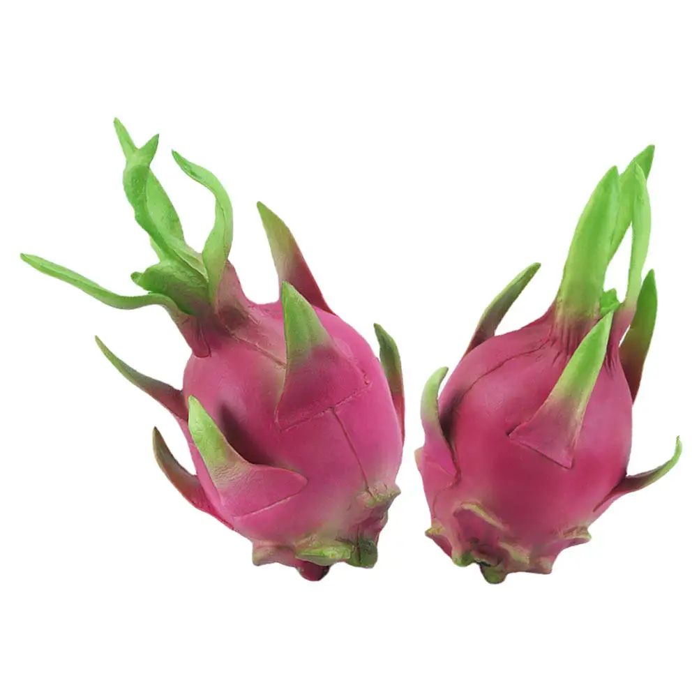 2Pcs Lifelike Simulation Pitaya Artificial Fruit Decor for Window Display Home Decoration Supermarket Props Simulation Fruit
2Pcs Lifelike Simulation Pitaya Artificial Fruit Decor for Window Display Home Decoration Supermarket Props Simulation Fruit