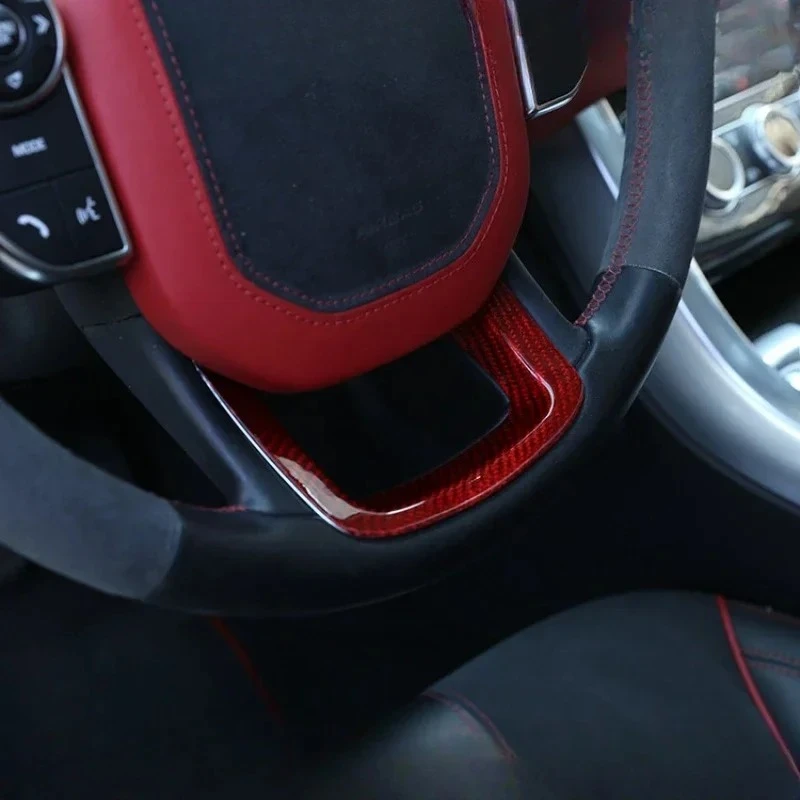 For Land Rover Range Real Dry Carbon fiber 2014-2022 interior modified steering wheel cover decorative supplies modification
For Land Rover Range Real Dry Carbon fiber 2014-2022 interior modified steering wheel cover decorative supplies modification