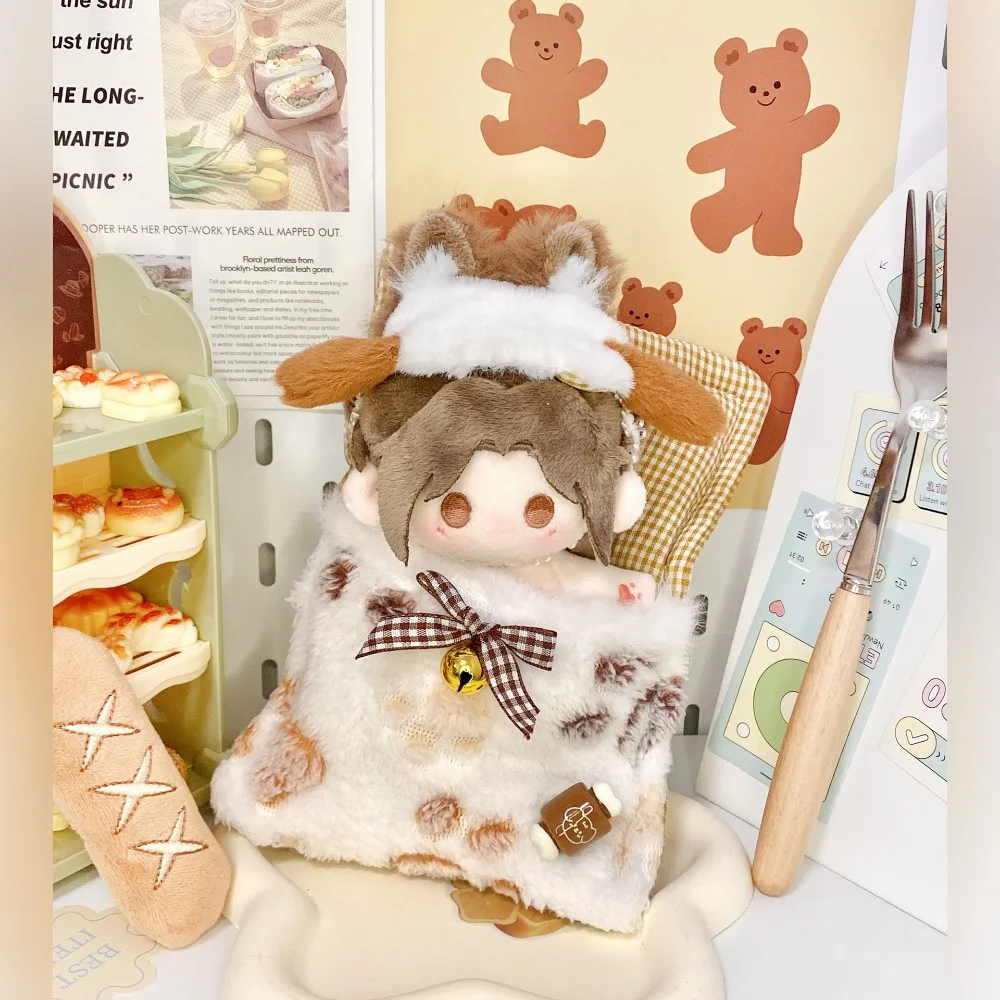Хлопковая кукла-кролик, медведь, цыпленок 10-15 см, детские игрушки с повязкой на голову, плюшевый спальный мешок, красочная кукольная кровать высокого качества
Хлопковая кукла-кролик, медведь, цыпленок 10-15 см, детские игрушки с повязкой на голову, плюшевый спальный мешок, красочная кукольная кровать высокого качества