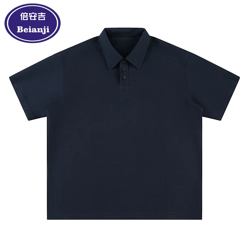 2025 Japanese solid color cool air layer Mamba cotton lapel short-sleeved polo shirt summer street loose men's half-sleeved tide
2025 Japanese solid color cool air layer Mamba cotton lapel short-sleeved polo shirt summer street loose men's half-sleeved tide