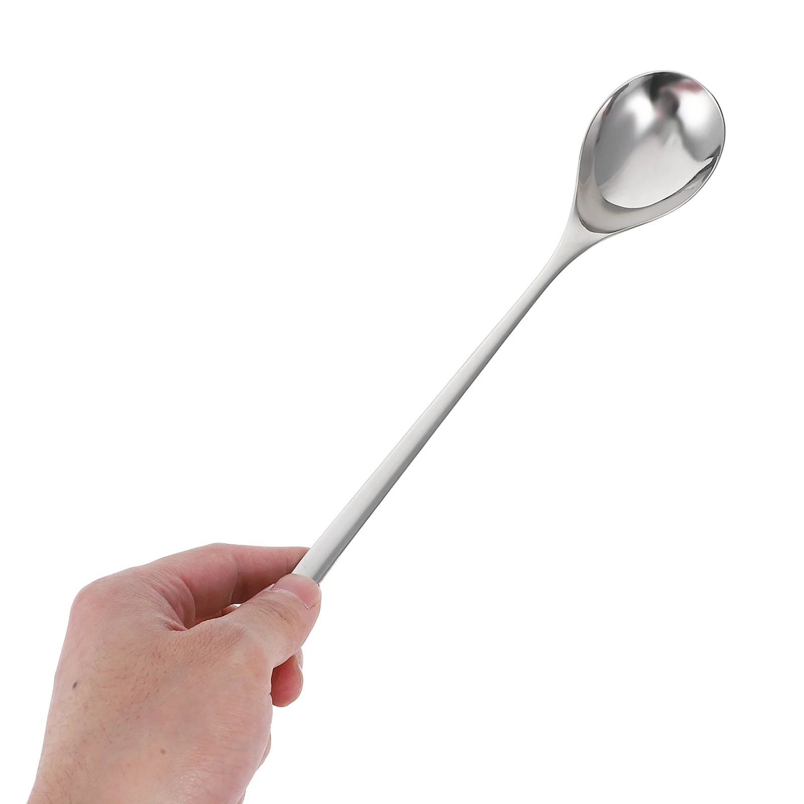 1 set Long Handle Stainless Steel Spoon for Rice Soup Coffee Stirring 304 Material Deep Head Design Sugar Spoon Long Spoons
1 set Long Handle Stainless Steel Spoon for Rice Soup Coffee Stirring 304 Material Deep Head Design Sugar Spoon Long Spoons