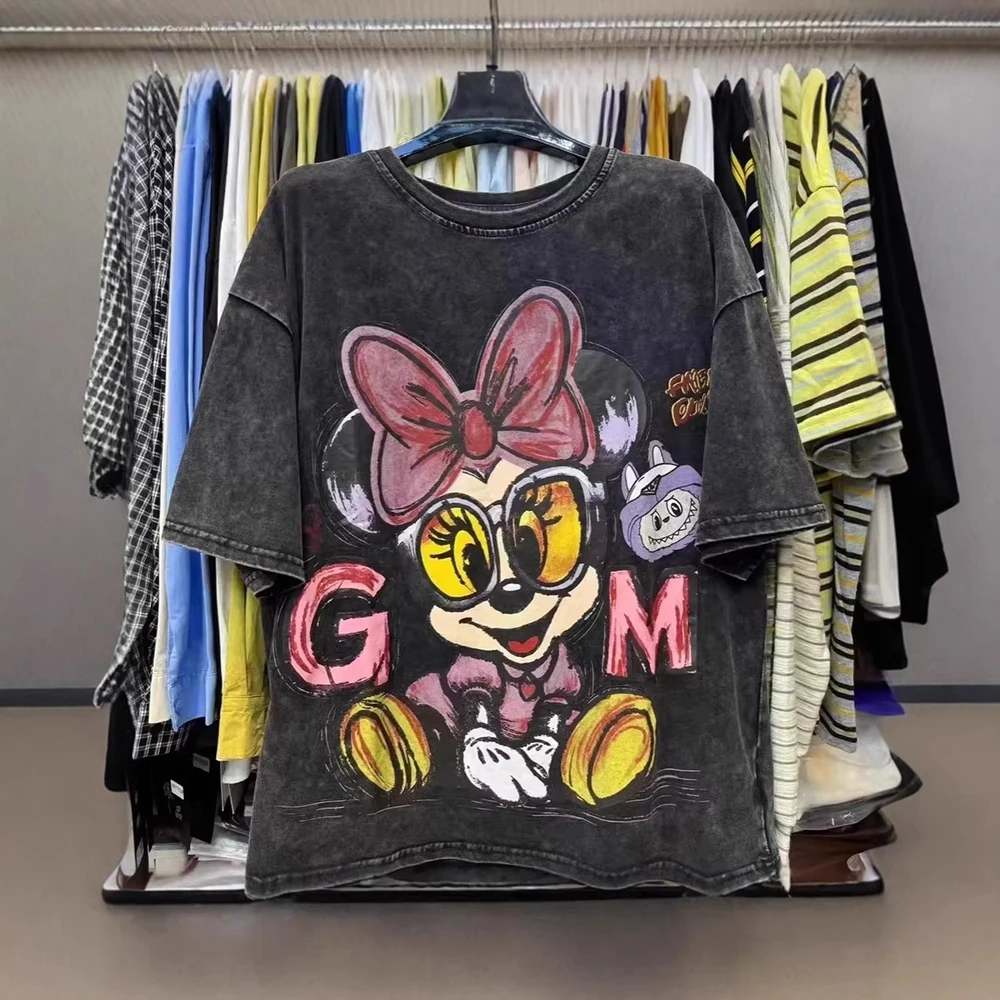 plus Size Casual Vintage Washed Pure Cotton Short Sleeve T-Shirt Unisex Spring Summer Couple Tops
plus Size Casual Vintage Washed Pure Cotton Short Sleeve T-Shirt Unisex Spring Summer Couple Tops