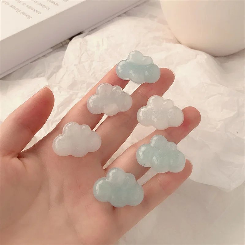 6pcs simple glittering transparent cloud hairpin hair clip for side-parted messy hair small hairpin cute girls' accessory
6pcs simple glittering transparent cloud hairpin hair clip for side-parted messy hair small hairpin cute girls' accessory