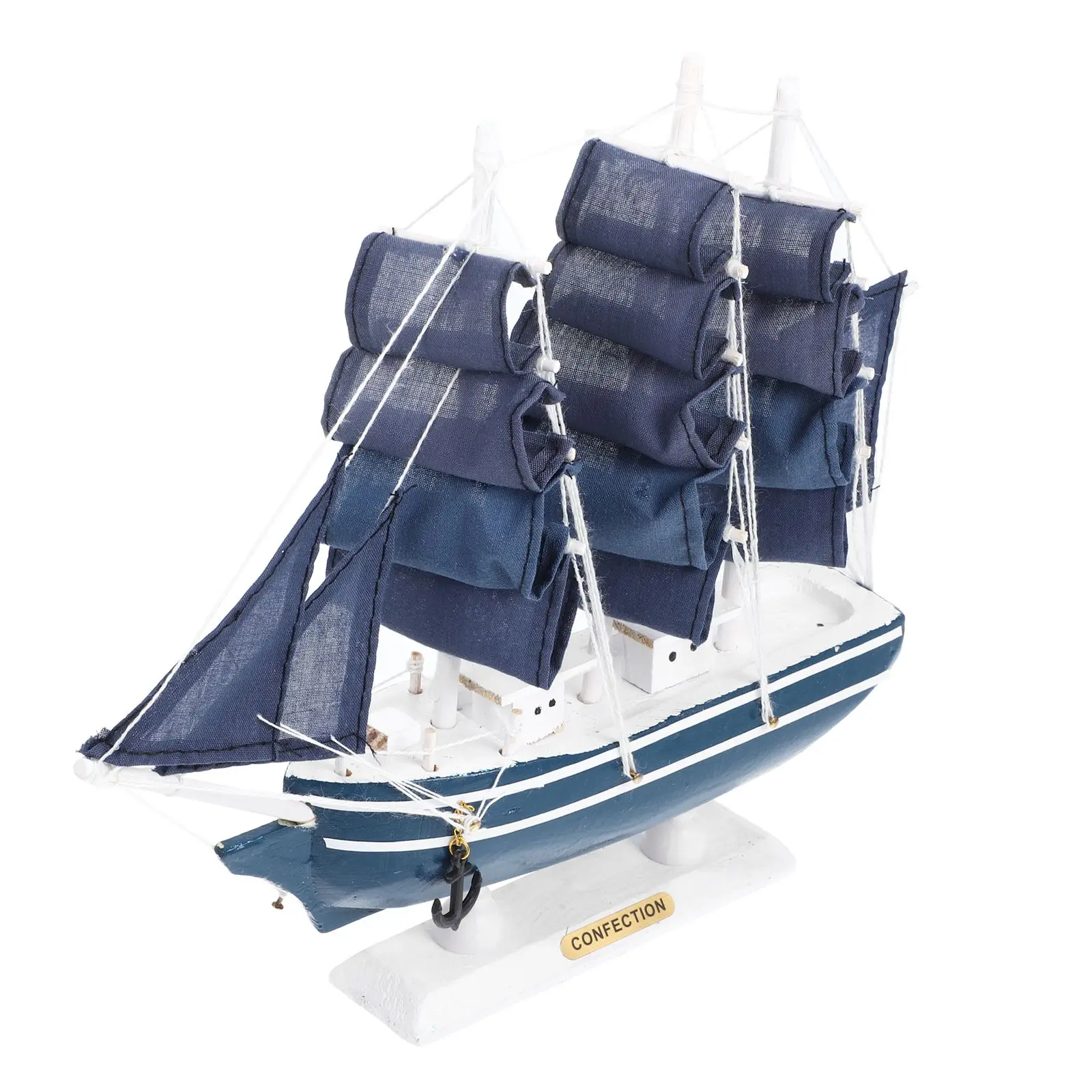 Boat Accessories 24cm Sailboat Ornament Wooden Sailing Ship Model Vintage Home Decor
Boat Accessories 24cm Sailboat Ornament Wooden Sailing Ship Model Vintage Home Decor