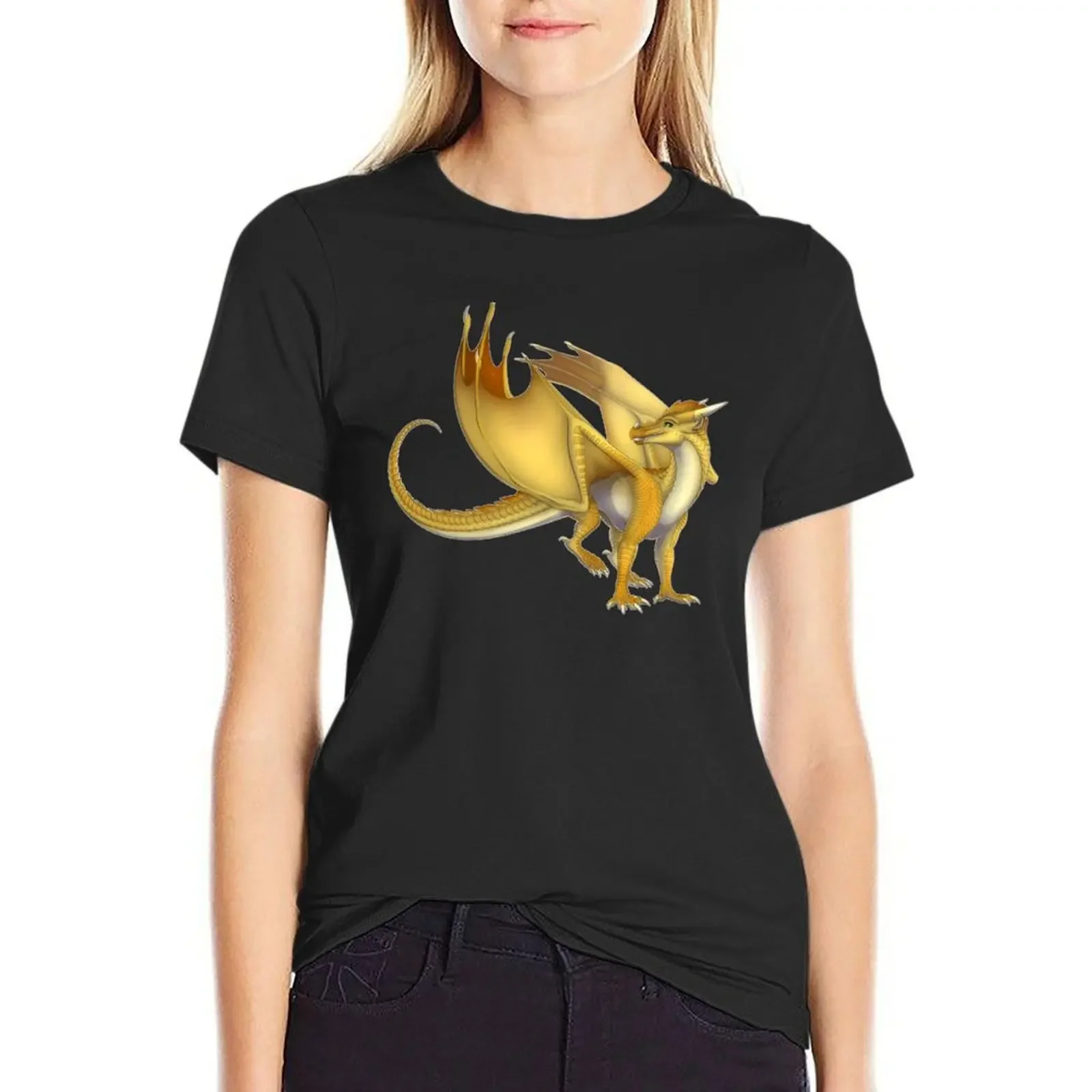 Sunny the SandWing/NightWing T-Shirt blacks Short sleeve tee lady clothes western t shirts for Women
Sunny the SandWing/NightWing T-Shirt blacks Short sleeve tee lady clothes western t shirts for Women
