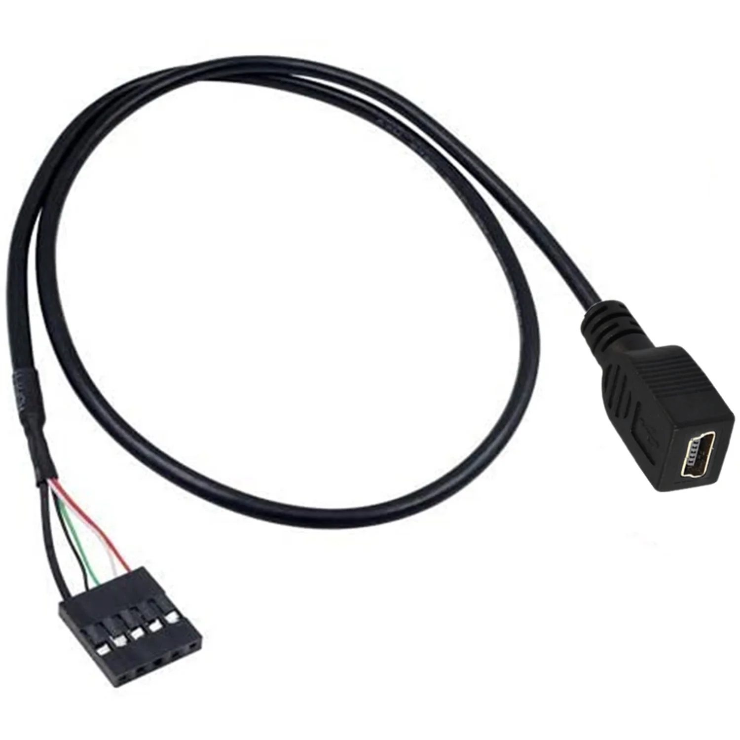 1pc Mini USB 5 Pin Female Jack to Dupont 5 Pin Female USB Header Motherboard Adapter Extended Connector Cable 50cm
1pc Mini USB 5 Pin Female Jack to Dupont 5 Pin Female USB Header Motherboard Adapter Extended Connector Cable 50cm