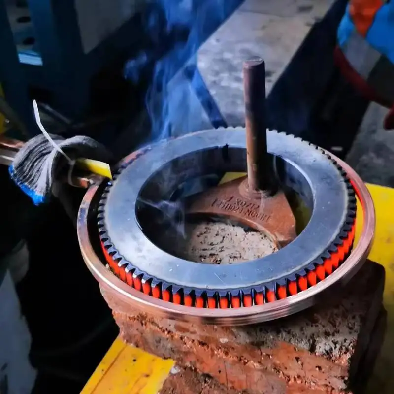 Индукционная установка для металлургической термообработки мощностью 35 кВт: закалка шестерен и сварка - Китай
Индукционная установка для металлургической термообработки мощностью 35 кВт: закалка шестерен и сварка - Китай