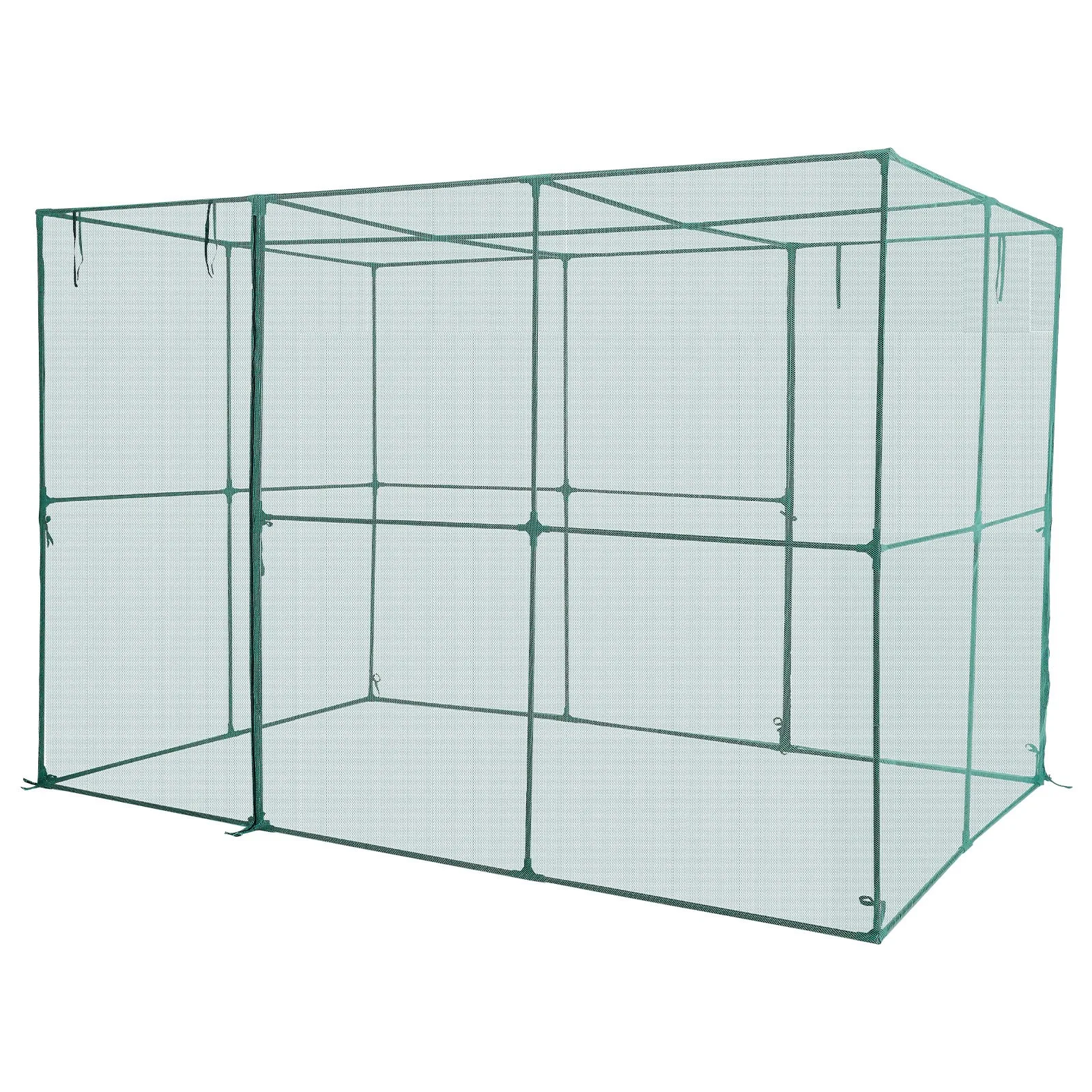 Ветроустойчивая защитная палатка для растений Garden Crop Cage 9.5x6.36x6.36 футов
Ветроустойчивая защитная палатка для растений Garden Crop Cage 9.5x6.36x6.36 футов
