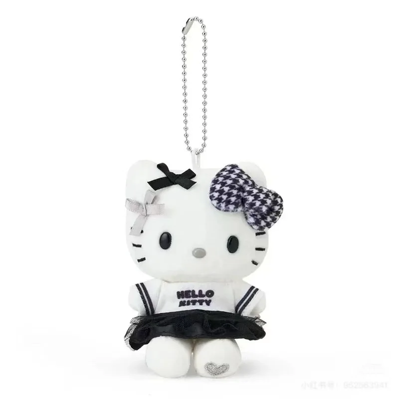 Hello Kitty Black White Impression School Uniform Plush Bag Pendant Anime Girly Heart Plush Toys Keychain Gifts
Hello Kitty Black White Impression School Uniform Plush Bag Pendant Anime Girly Heart Plush Toys Keychain Gifts