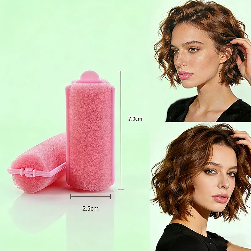 10PCS Soft Sponge Foam Cushion Hair Rollers Sleeping Curlers Hairdressing Kit DIY Home Hair Styling Tools Hair Salon for Barbers
10PCS Soft Sponge Foam Cushion Hair Rollers Sleeping Curlers Hairdressing Kit DIY Home Hair Styling Tools Hair Salon for Barbers